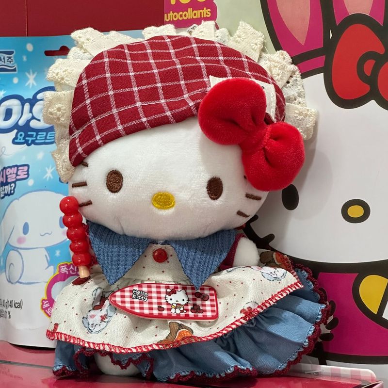 ハローキティバッグペンダントリトルシェフシリーズハローキティ人形ペンダントかわいい漫画人形キーホルダー|undefined