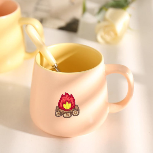 Nalike cute cartoon self-adhesive cloth stickers for mobile phone school bags DIY kindergarten small embroidery stickers clothing accessories patches