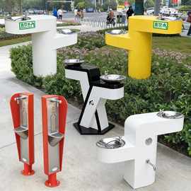 不锈钢户外饮水机公共直饮机净水器园艺创意定制小动物喝水器