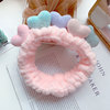 Cute three dimensional rabbit for face washing, face mask, headband, hair accessory, hairpins, South Korea