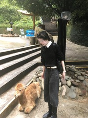复古气质慵懒风假两件设计感绞花毛衣女2025年新款休闲百搭针织衫