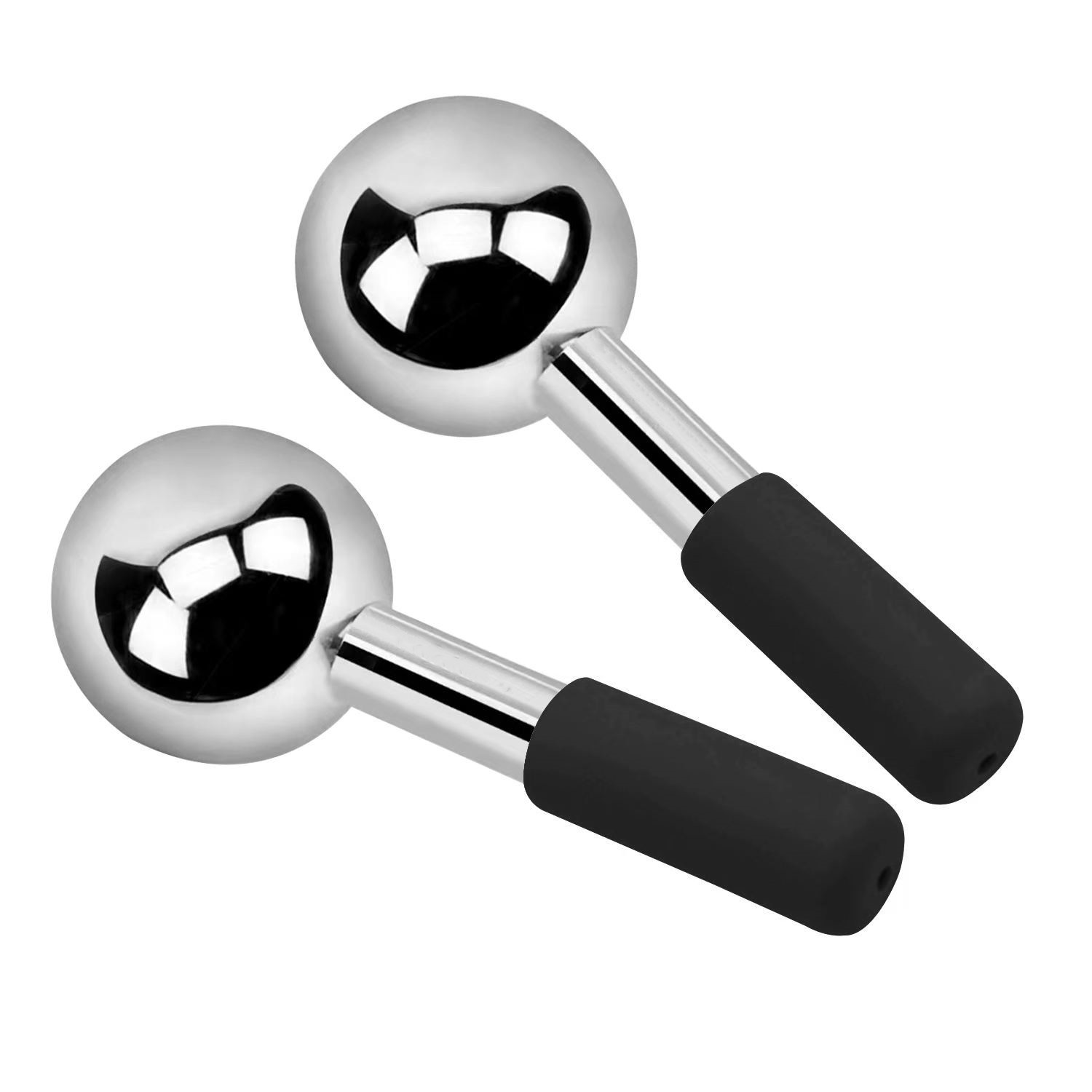 Palillo del masaje del acero inoxidable, massager facial, hockey sobre hielo del masaje, Bola del masaje, instrumento del masaje