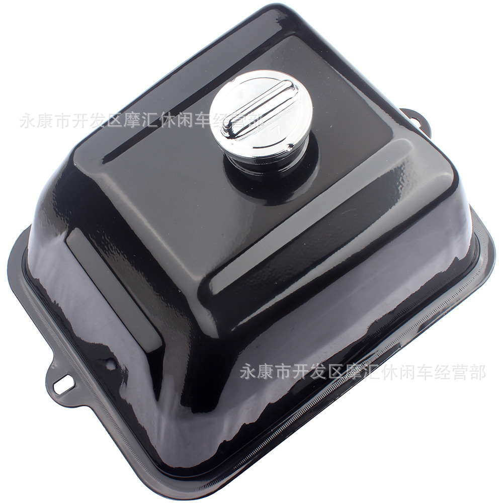 ATV四轮沙滩摩托配件适用150CC-250CC大恐龙燃汽铁油箱油壶带盖