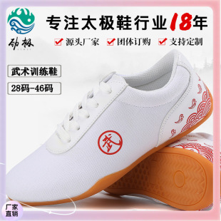 ✅ Tai Chi Shoes Men's Soft-Soled Kung Fu Performance Training Shoes Women's Training Lightweight Martial Arts Shoes Tai Chi Taekwondo