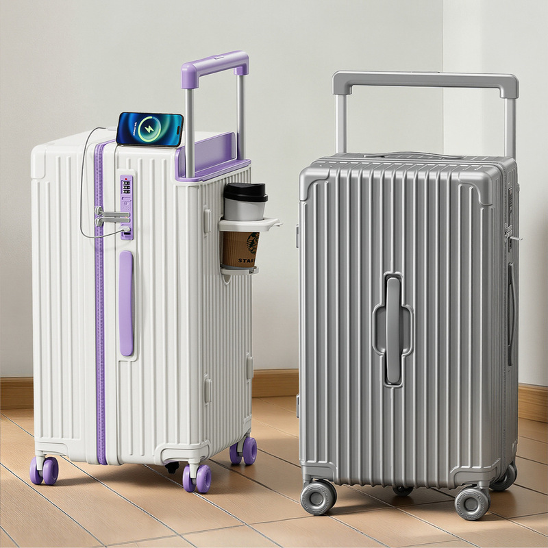 Thickened Large-Capacity Suitcase 28inch with Anti-Drop Double-Layer Explosion-Proof Zipper, Multifunctional Travel Suitcase with Universal Wheels Thickened Large-Capacity Suitcase 28inch with Anti-Drop Double-Layer Explosion-Proof Zipper, Multifunctional Travel Suitcase with Universal Wheels