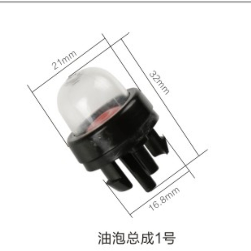 Al por mayor sierra de cadena mower Accesorios maquinaria jardín engrasador carburador burbuja aceite