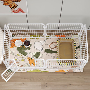 dog cage indoor household dog fence fence free combination pet fence super large free space golden retriever dog cage