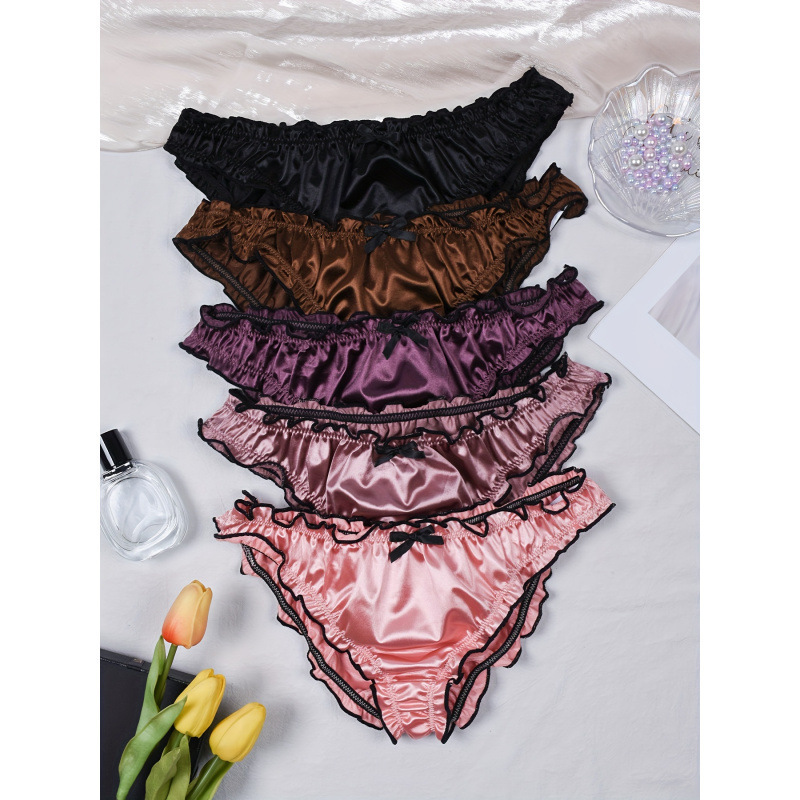 K 53710 Lace Trim Plus Size Briefs Lace-Trimmed Plus Size Briefs