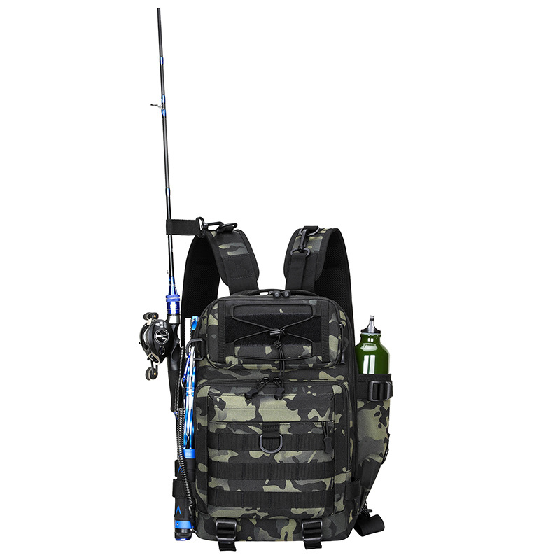Neuer taktischer Brustsport-Rucksack für Outdoor-Ausrüstung, integrierte Stangentasche mit einer oder zwei Schultern, Umhängetaschengepäck_voghion.com