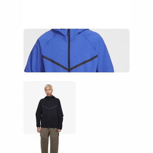 2025 Spring and Autumn Sports Windbreaker Men's Loose Thin Hooded Jacket Casual Jacket Counter Quality Hook Suit 7152