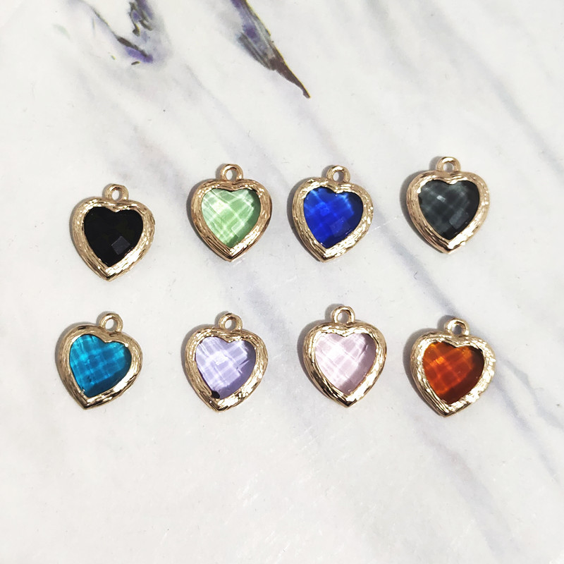 Copper universal pendant with zircon
