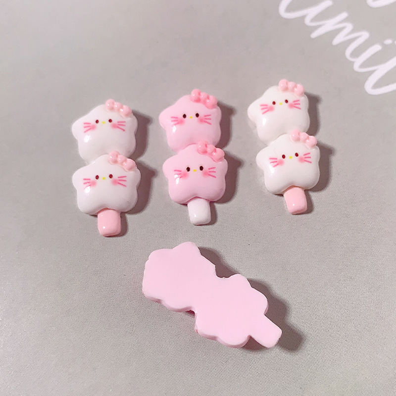 Nuevos accesorios de rama de cuerda de pelo de lazo bricolaje geles de crema accesorios para el cabello funda para teléfono móvil material de llavero al por mayor