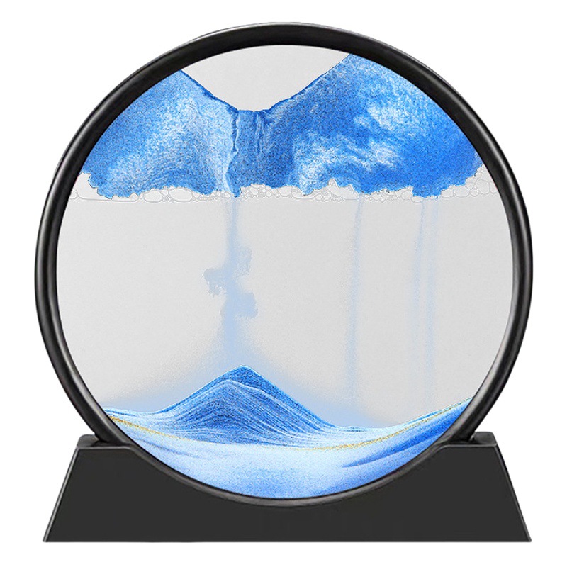 Cuadro de Arena Movediza, Decoración Creativa Antiestrés, para Sala o Bar