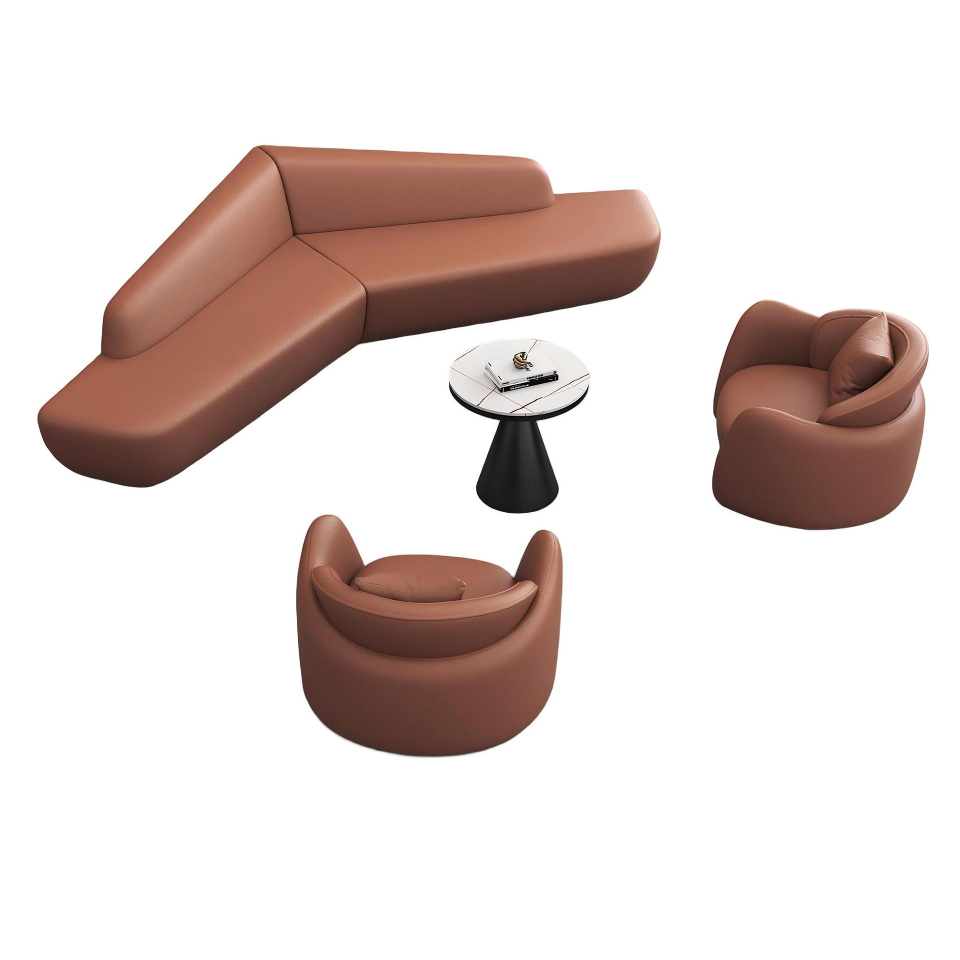 Sofá de tarjeta de ocio celebridad en línea sala de espera club de lujo ligero sofá multicasa mesa y silla combinación de oficina para recepción de invitados