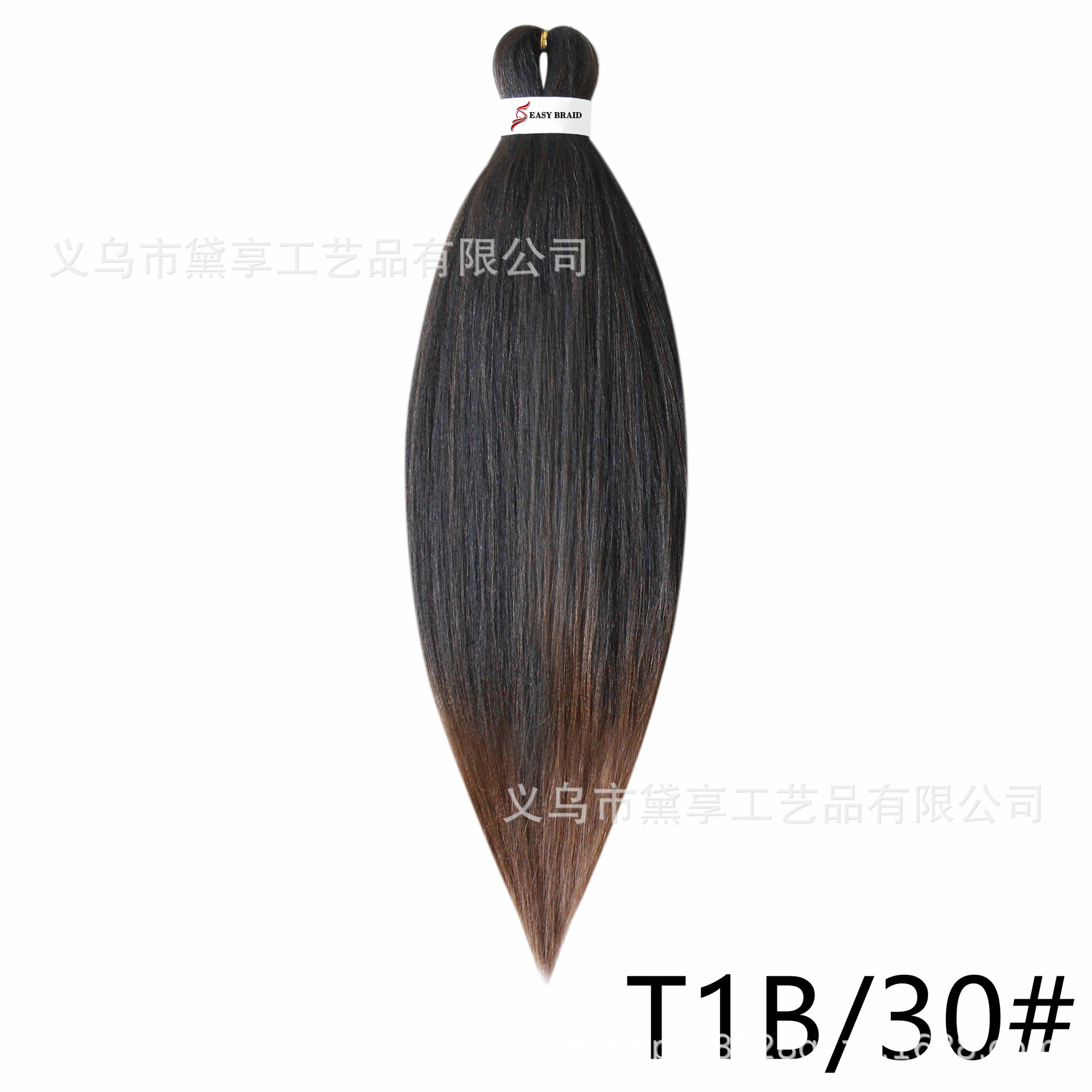 Peruca transfronteriza PVC ignífugo a baja temperatura africano aguja de trenza de trenza extensión EZ gran trenza esponjosa ajuste de baja temperatura