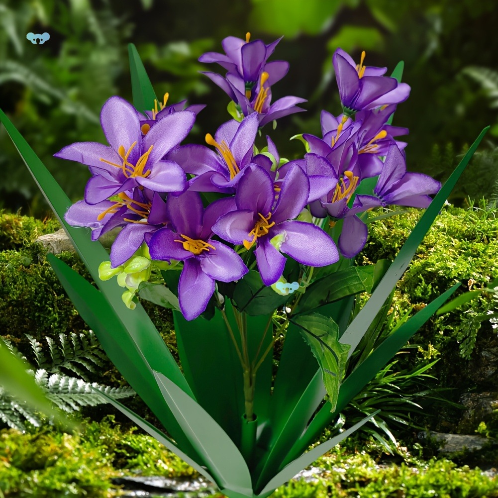 13.8 Inch Metal Agave Plant Garden Art uv Resistant金属植物