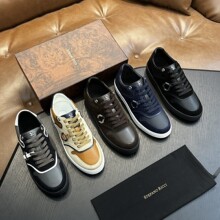 欧洲站2025男鞋时尚潮牌板鞋真皮牛皮休闲舒适运动鞋可贴牌定制SD