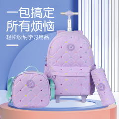 子供 小学生 カジュアル トロリーランドセル 3点セット ランドセル ランチバッグ ペンシルケース ニッチデザイン 夏 男女兼用