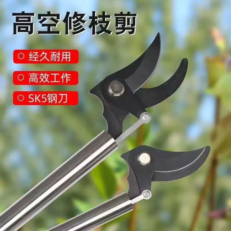 Длинные секаторы для прореживания цветов, ножницы для цветов акации из нержавеющей стали, садовые секаторы для прореживания фруктов.