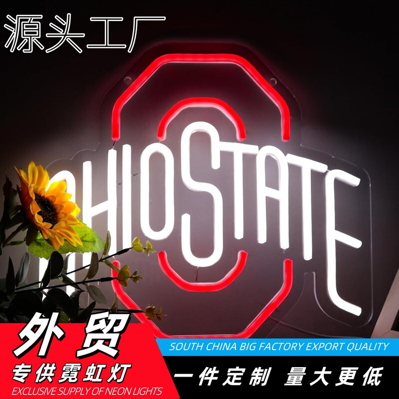 Factory Direct Shipment of Popular Cross-Border Led Neon Lights, USB Powered, Dimmable, Ultra-Bright for Bars, Wall-Mounted Atmosphere Signs, Uv