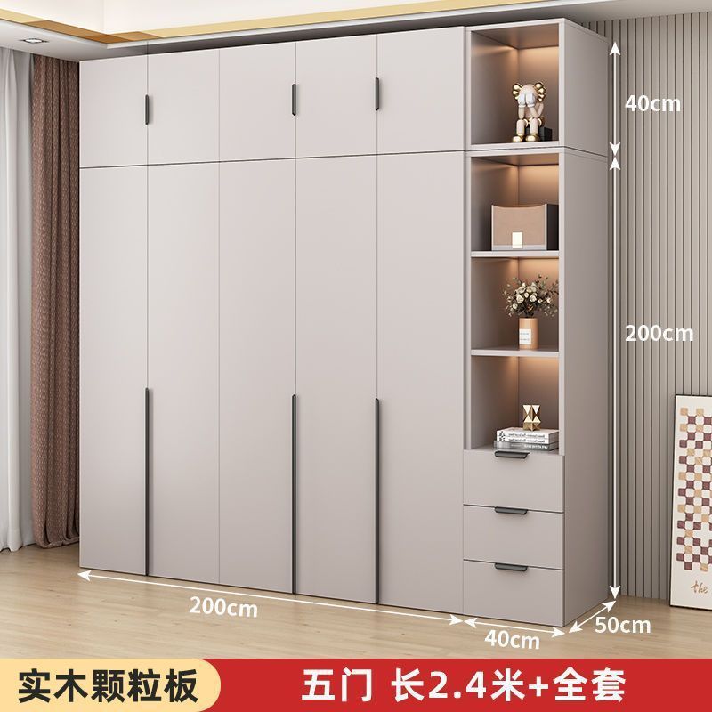 寝室は部屋を借りてエコボードの全実木たんすを借りて、ドアを開ける家庭用の簡単な厚いバックボードの多くの仕事を深めている|undefined