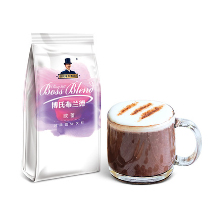 创实巧克力粉香浓可可粉冲饮热巧克力速溶咖啡粉特浓拿铁批发1kg|ms