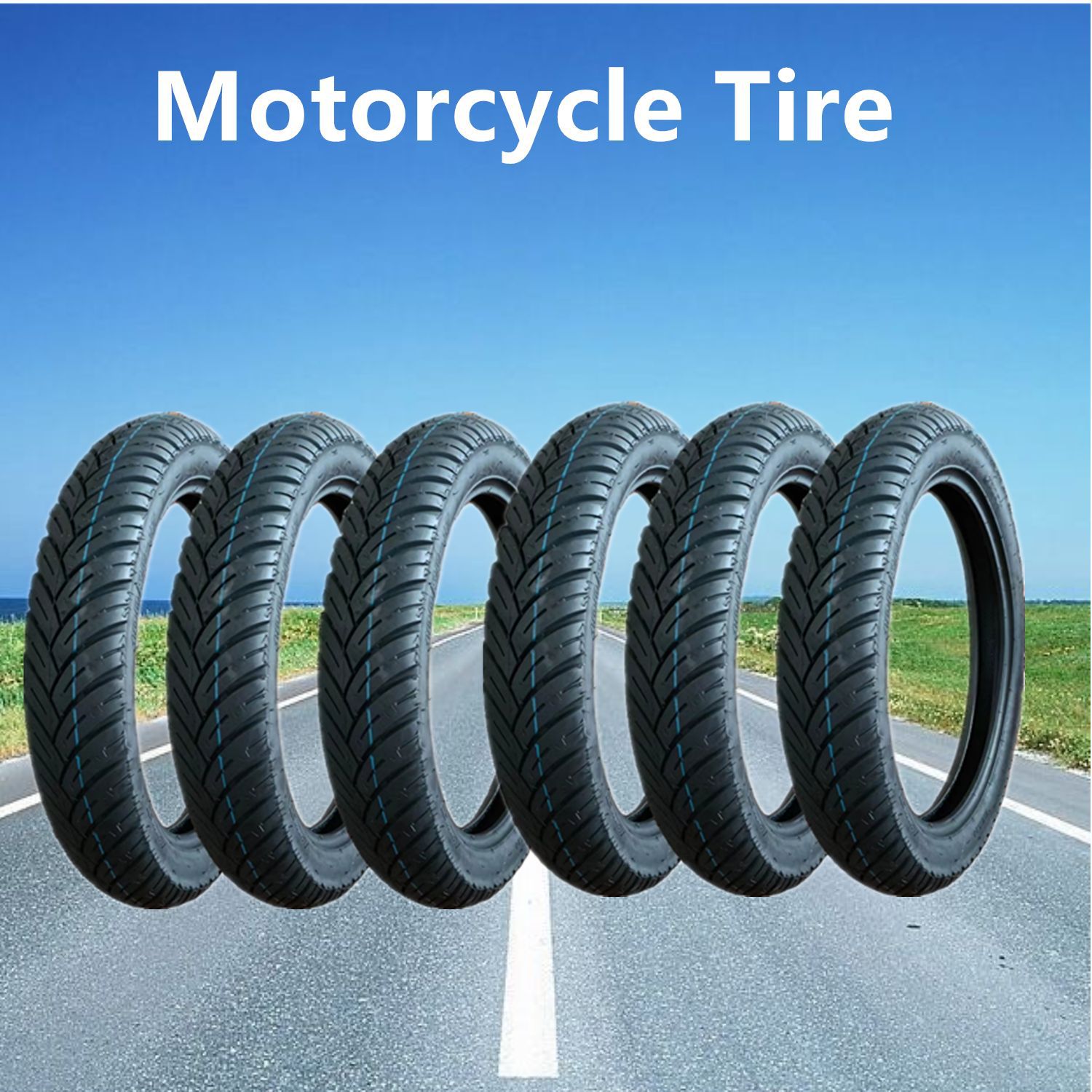 90/90- 17 摩托车轮胎真空胎 天然橡胶内外胎140/70-17 100/90-17