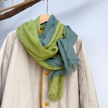 清仓--都是出口日本和韩国的外贸尾单棉和莫代尔薄款围巾 数量不