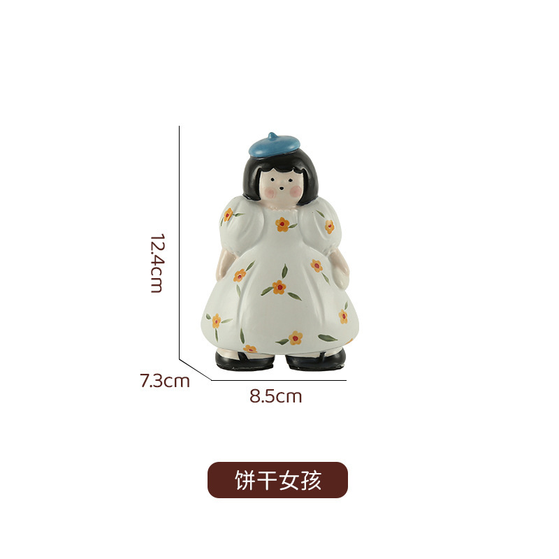 景德镇创意陶瓷家居摆件桌面装饰品电视柜入户玄关摆件卡通玩偶|undefined