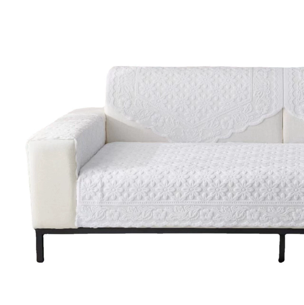 Sofa, non-slip modern and minimalistic scarf
