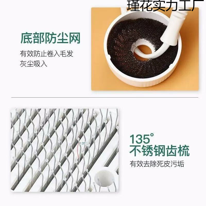 Secador de pelo para mascotas, artefacto de cepillado, perro, secador de pelo esponjoso integrado de secado rápido