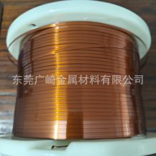 四川QZXB-1聚酰亞胺/220級漆包扁銅線1*4 1*5 1*6抗電暈漆包扁線