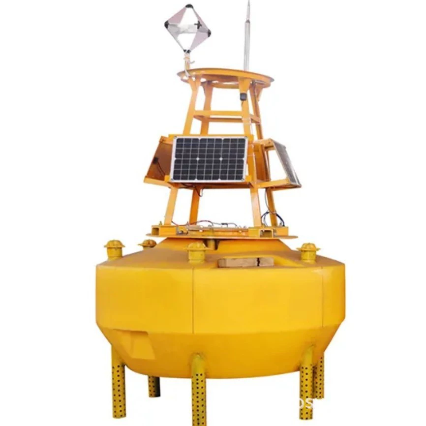 Буй для мониторинга качества воды, работающий от солнечной энергии, сверхдлительное время автономной работы, IoT-мониторинг данных, температура воды, мутность, проводимость