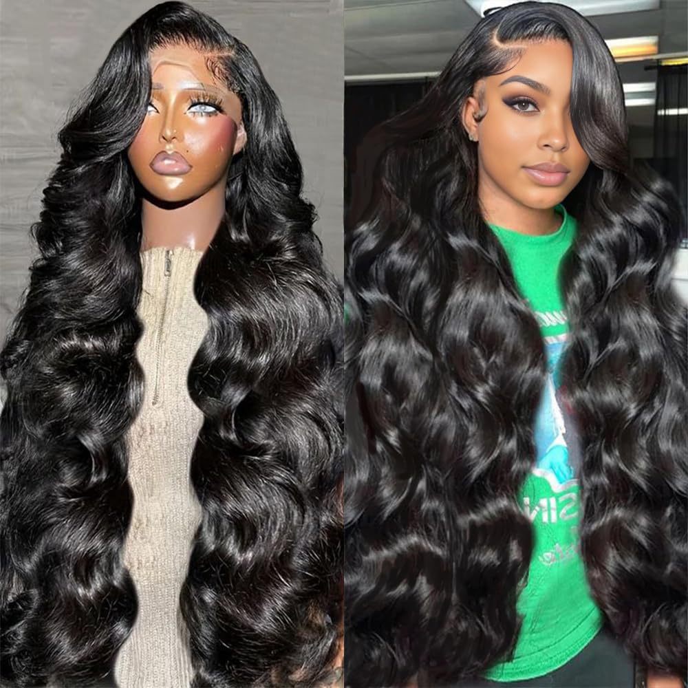 Women's Long Wavy Wig Lace Trim Anti Friction Design Popular Hair Extensions Synthetic Hair_voghion.com
