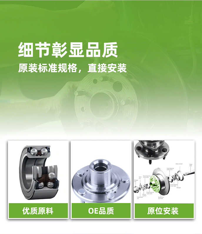 National Warehouse Distributes Car Accessories for All Car Series, Wheel Hub Units, Wheel Bearings, Front and Rear Wheel Auto Parts Manufacturers