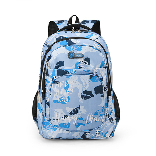 Cross-border foreign trade backpack, trendy student schoolbag, travel backpack, Korean style men's and women's casual fashion computer bag
