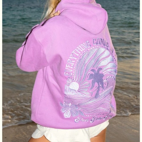 Best-selling professional embroidery DING Z European code hoodie with dropped shoulders and hood embroidery hoodie