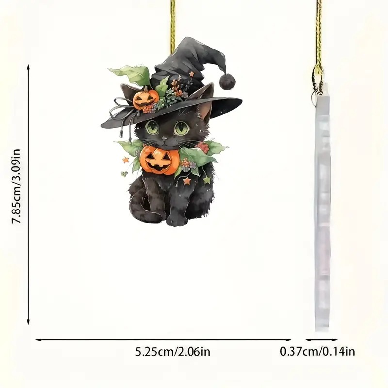 Nuevo cross-border Halloween Navidad caricatura adorable gato colgante decoración colgante de Navidad decoración colgante de automóvil