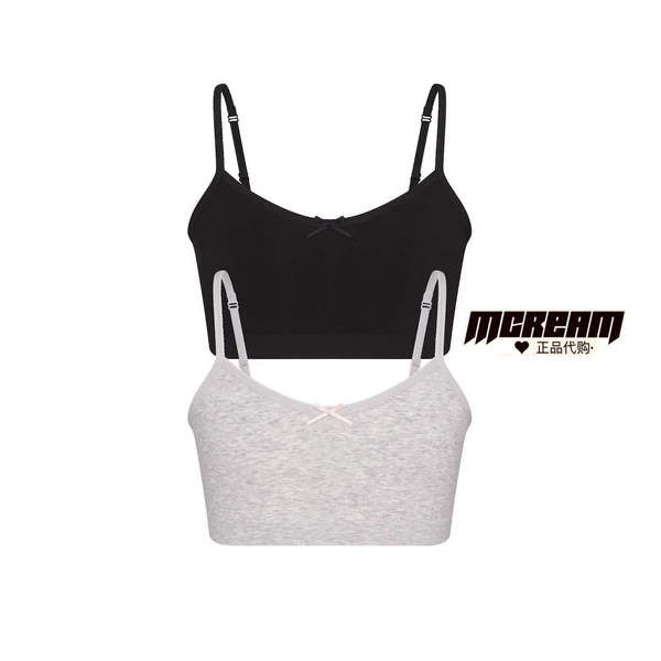 Light Heather Gray And Soot Bra (non-returnable, non-exchangeable) JUNIORS BRA
