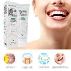 Cross-border PeiMei toothpaste, clears heat, cleans teeth, freshens breath, strengthens teeth, VITAMIN B12 toothpaste