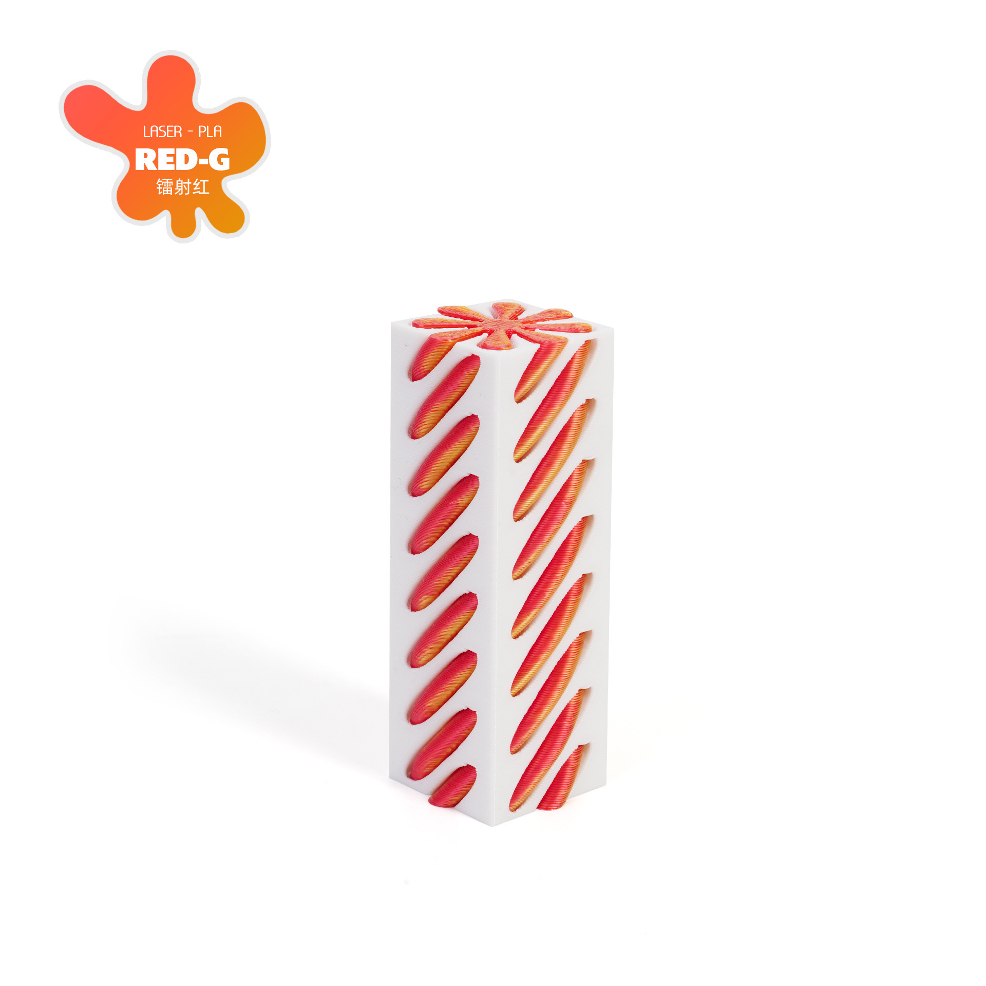 Explosiones transfronterizas de impresión 3D columna cuadrada giratoria de empuje de descompresión juguetes de regalo creativo fábrica directa juguetes de impresión 3D