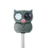 Multifunctional outdoor solar ultrasonic animal driving deoder rapper driving device bird driving device cat and dog