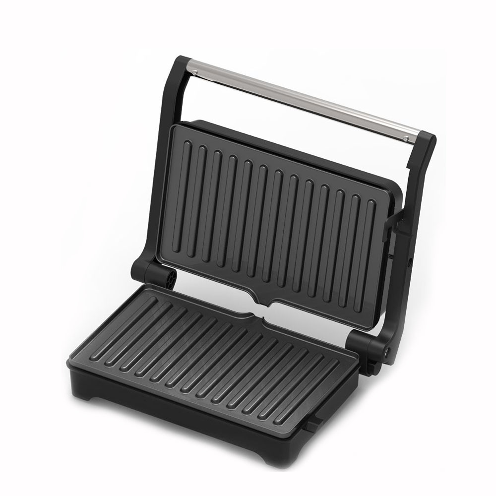 Caja de color neutro máquina de filete tostadora panini máquina de desayuno 180 grados máquina de desayuno plana máquina de sándwich image 4