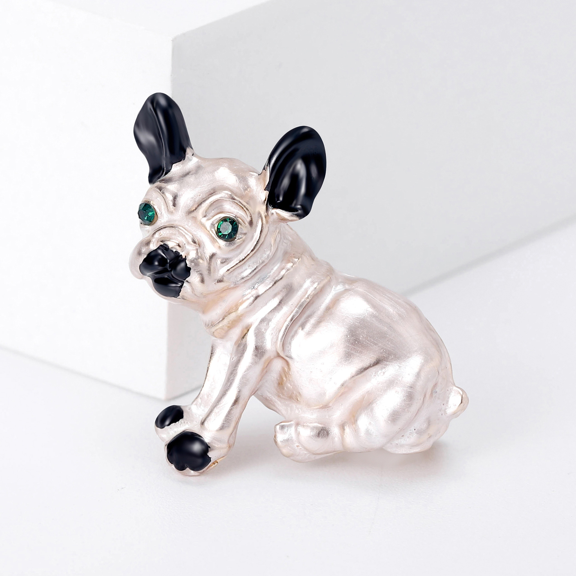 11g Weight Brooches Classification Holiday, Banquet, Daily Occasion Alloy Material Dog Pattern Women's Gender Enamel Design Basic Style Basic Pin Dog Alloy Enamel Women's Brooches 6