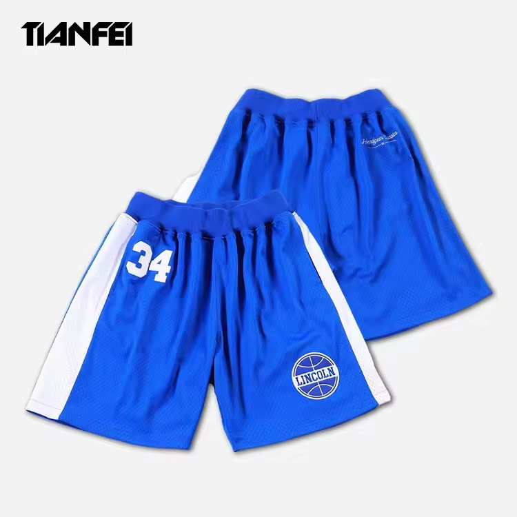 Tf Custom Street Basketball Shorts Design Navy Blue Mesh Basketball Shorts for Young Men and Women Quick Drying Breathable Short Tf Custom Street Basketball Shorts Design Navy Blue Mesh Basketball Shorts for Young Men and Women Quick Drying Breathable Short