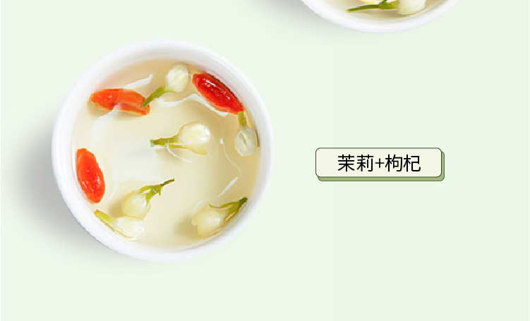 Dried Jasmine Flower Tea Buds Molihua Loose Herbal Tea 35g in use