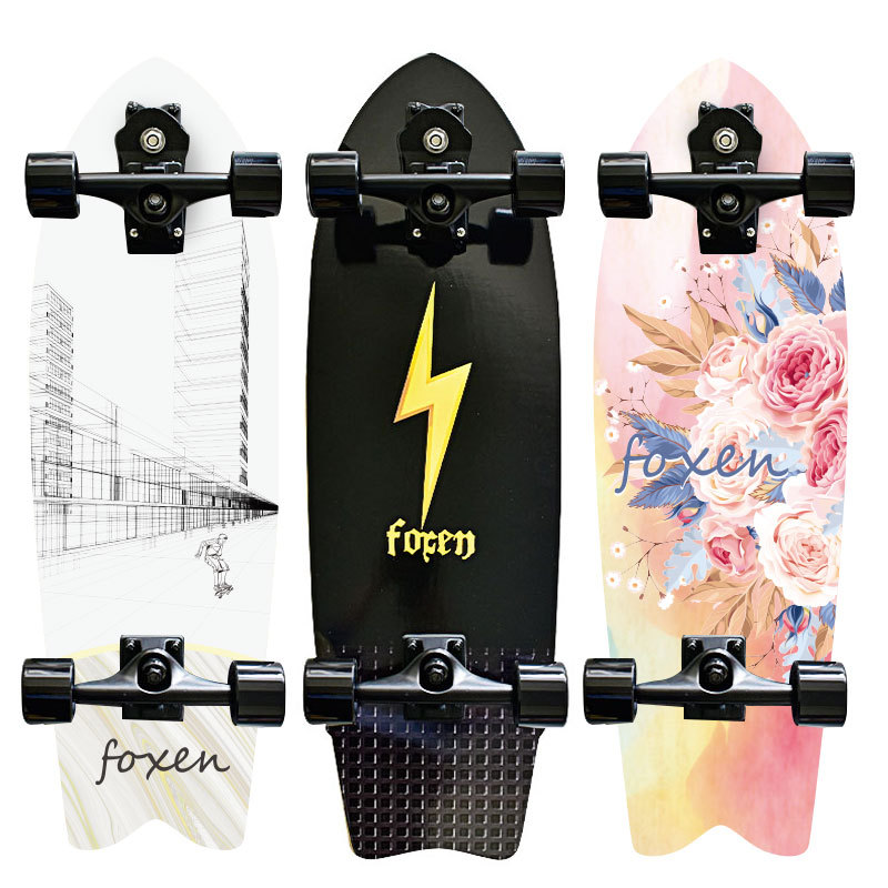 FOXEN Surfskate land surfboard manufacturer Electric skateboarding…