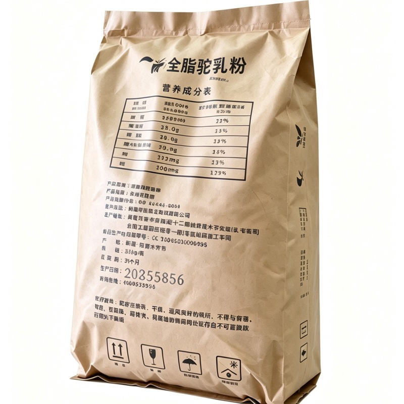 Whole Full Fat Camel Milk Powder 25kg Bulk Bag Fresh Xinjiang Pure Camel Milk Powder quality and texture
