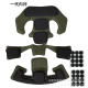 Wendy Wendy Helmet Hanging Lining suit Tactical Helmet Four Generation Lining Memory Foam Cushion Wholesale