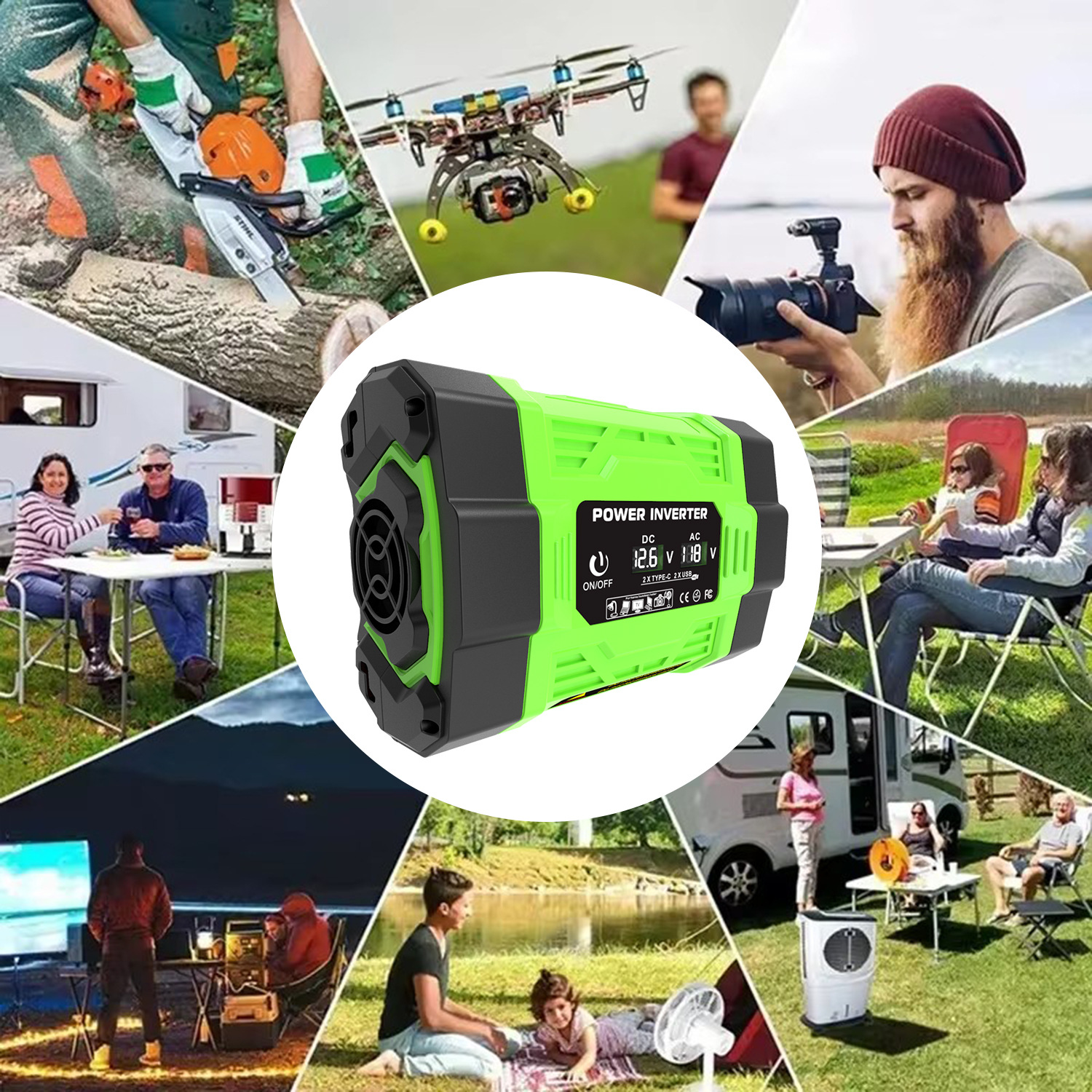 逆变狗 美规300W500W 13 户外使用场景110V.j